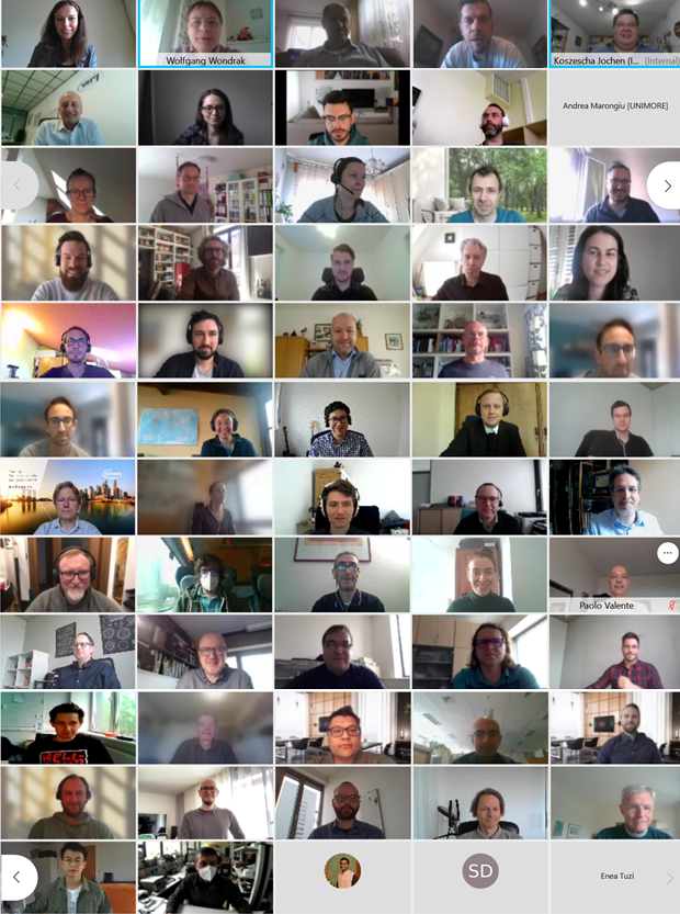 Kick-off meeting, 27th May 2021