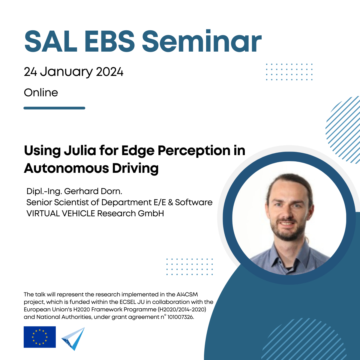 AI4CSM at SAL EBS seminar